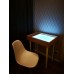 Smilšu gaismas galds 70x50 cm